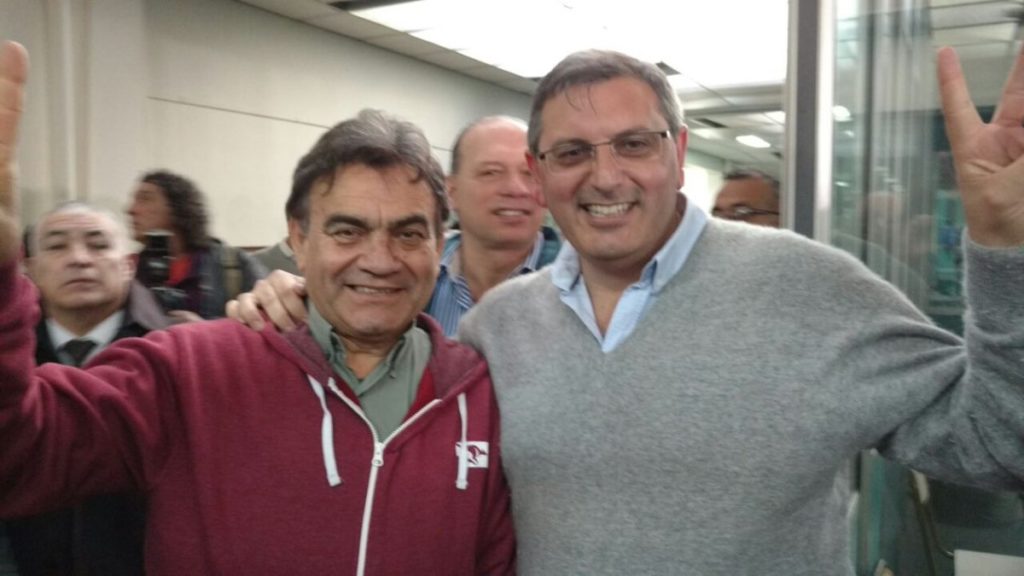 El “Barba” Gutiérrez encontró refugio con un cargo en la CGT