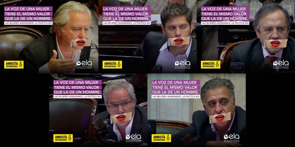 La llamativa campaña para apurar el cupo femenino, que se trabó en el Congreso