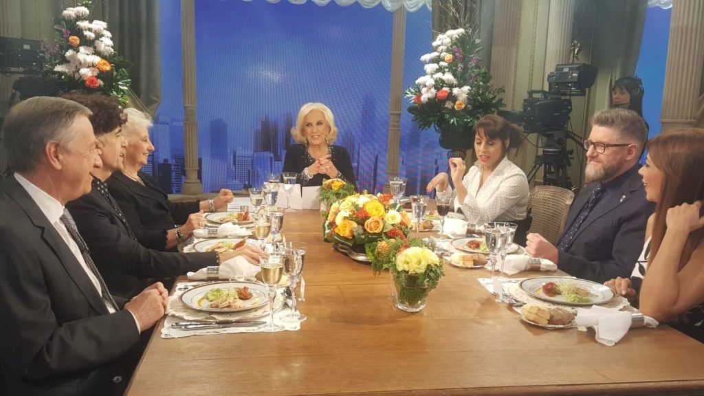 Mirtha puso fin al misterio