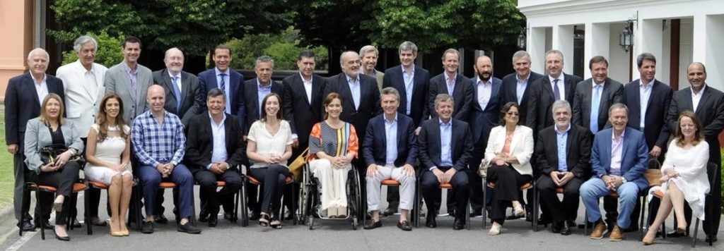 Macri no usó medias