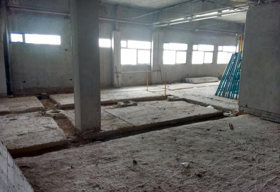 El hospital que "inauguró" Cristina con Scioli todavía está en obra