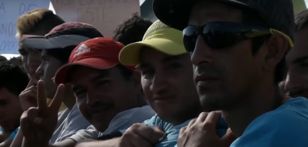 Los 'peronchos' dijeron presente en el acto de Macri