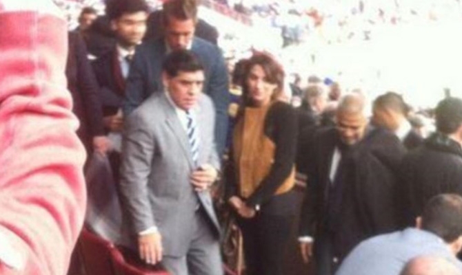 Diego no trae suerte...
