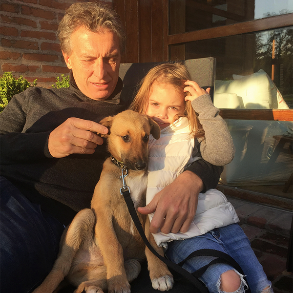La mascota de la familia Macri