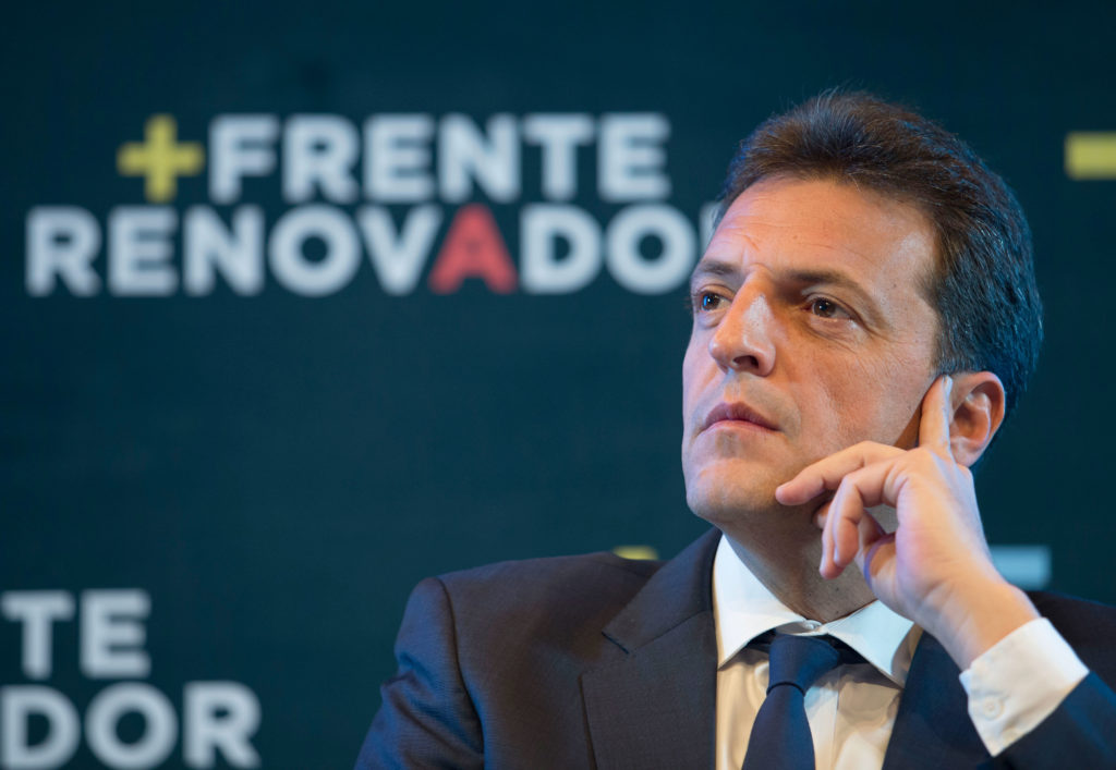 Massa prepara sus lanzas para 2017