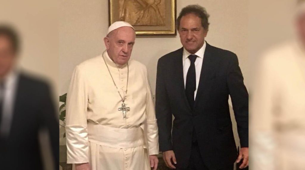Scioli y la prueba de la blancura