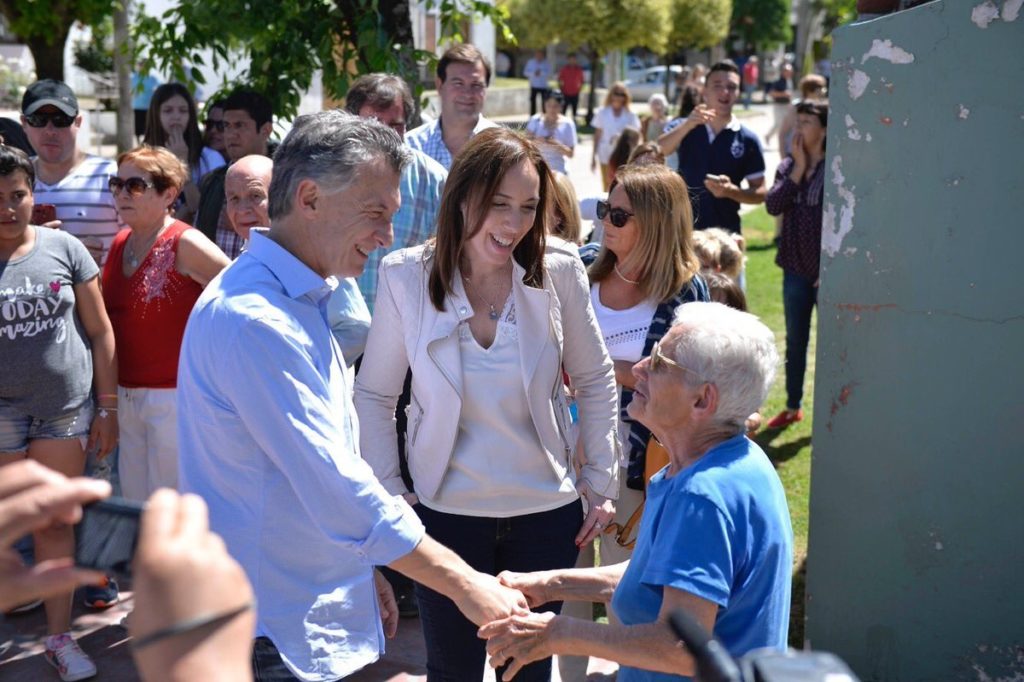 Macri y Vidal salieron del freezer
