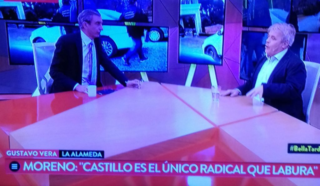 Durísimo cruce entre Nelson Castro y Vera en TN