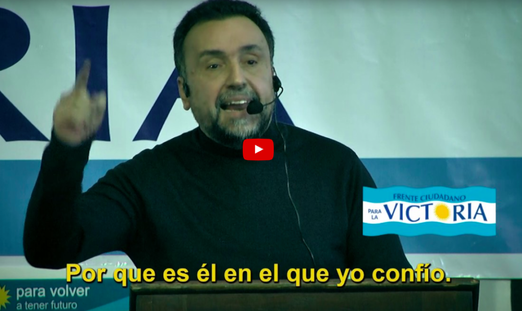 Roberto Navarro hace campaña en Salta contra Urtubey