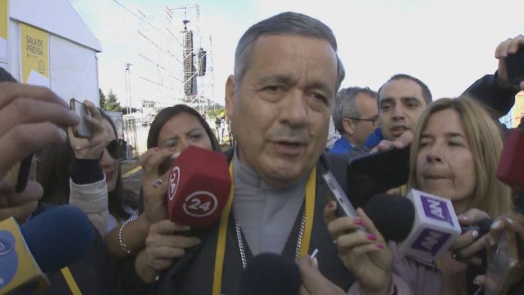 Obispo chileno alterado por prensa argentina