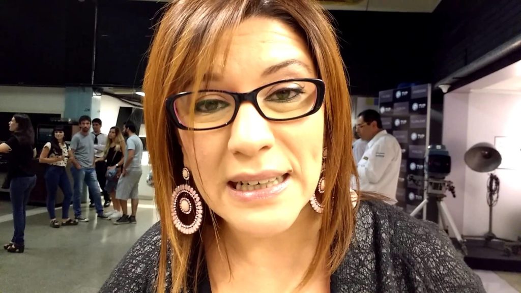 Cynthia García debutó en intratables y cuestionó la defensa de Macri a Chocobar