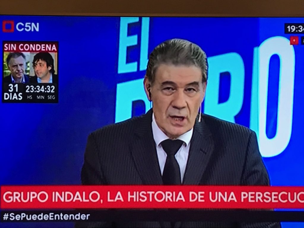 Para Víctor Hugo, los dueños de C5N son "presos políticos"