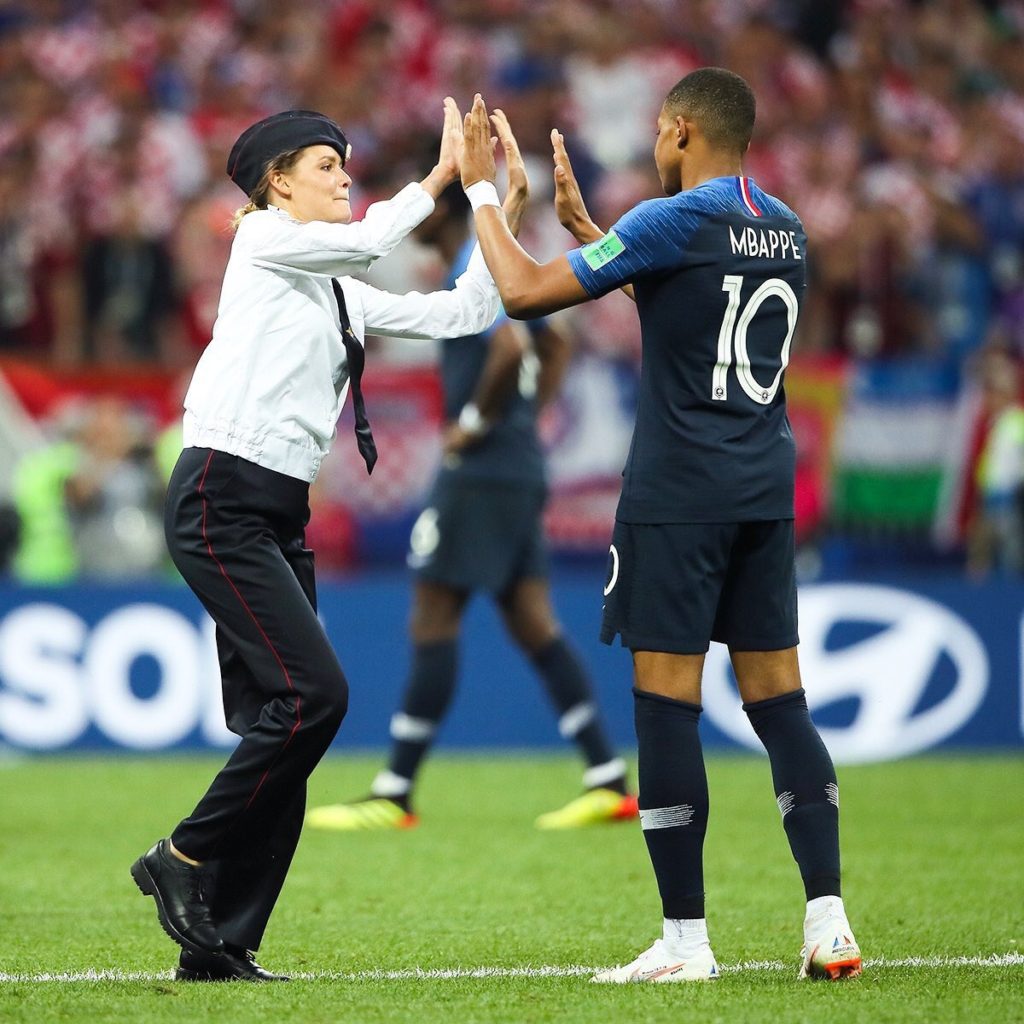 A Putin le armaron una protesta en la final de su Mundial