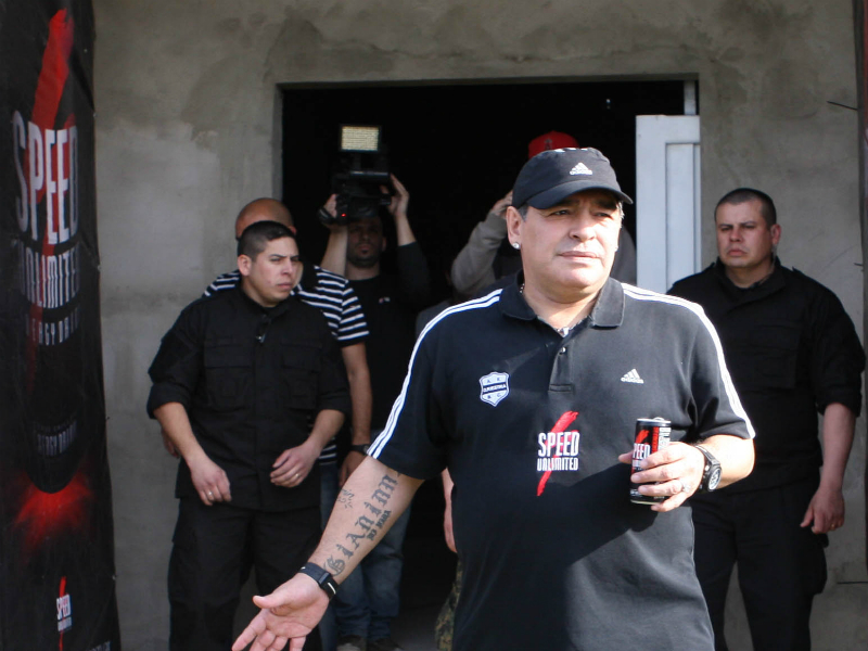 Maradona trae suerte