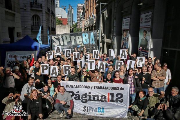 Página 12, otra vez sin firmas