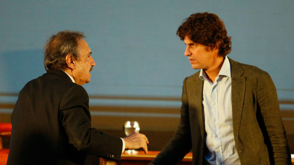 El homenaje a Alfonsín encapsuló un momento la grieta en la UCR