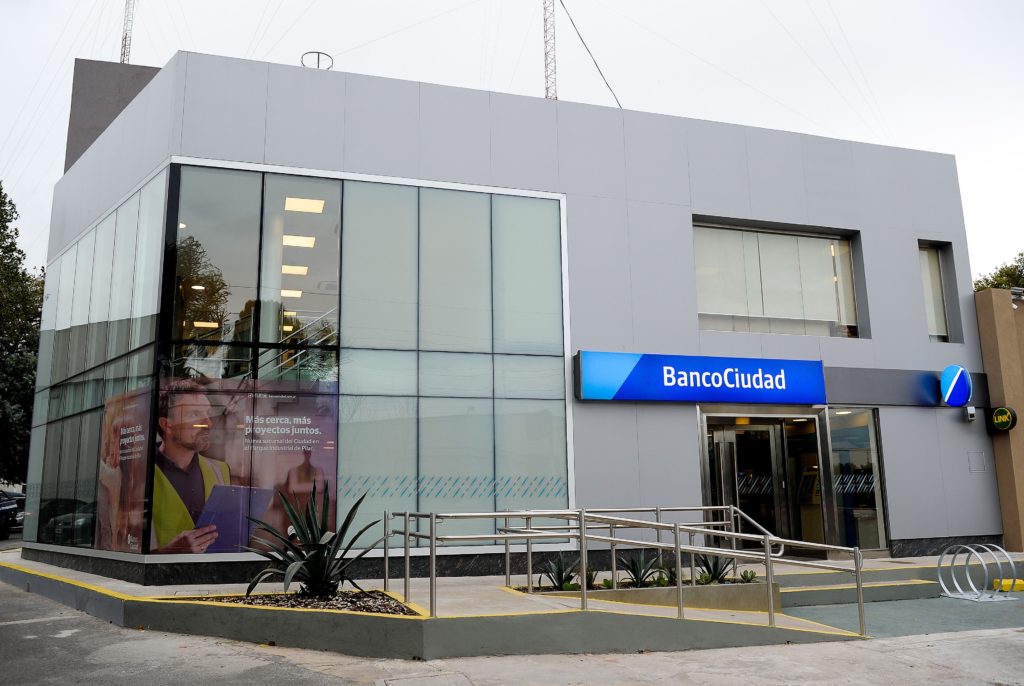 Banco Ciudad abrió una sede en Pilar