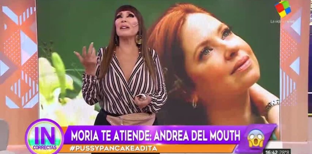 Moria, la madrina que le consiguió trabajo a Del Boca