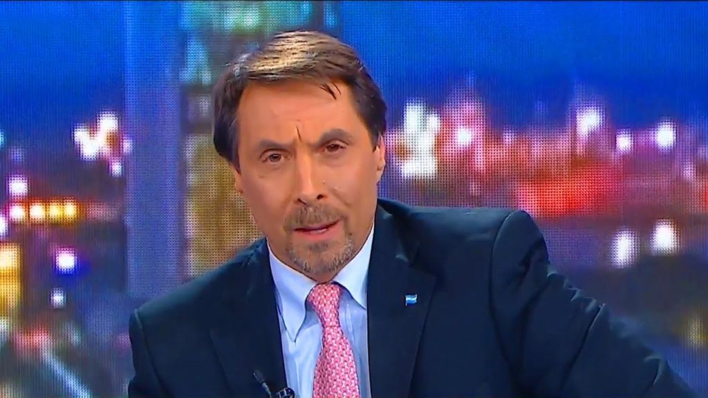 Feinmann se quedó callado al ver al dueño del canal