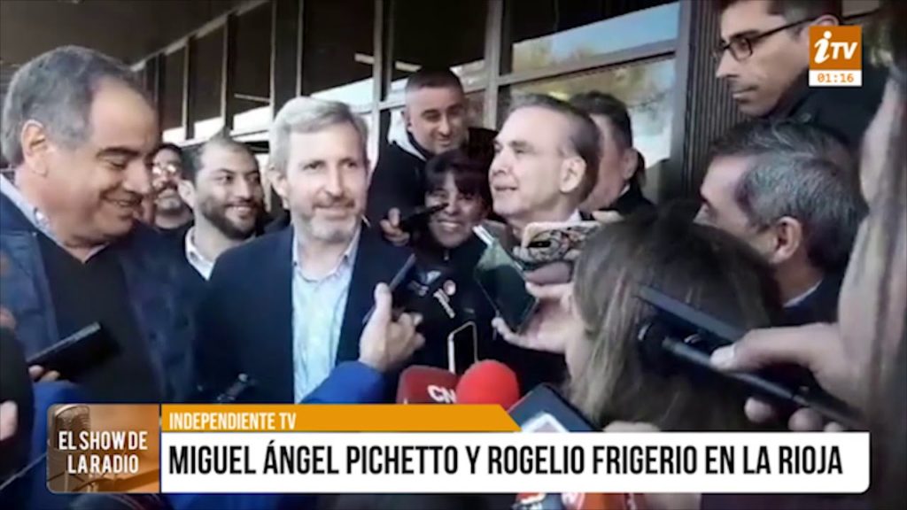 Pichetto debutó en campaña reivindicando a Menem y lo vivaron