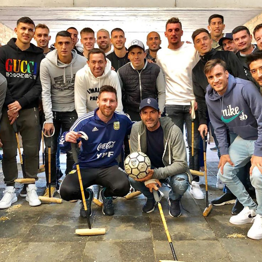 Messi se copó con el polo
