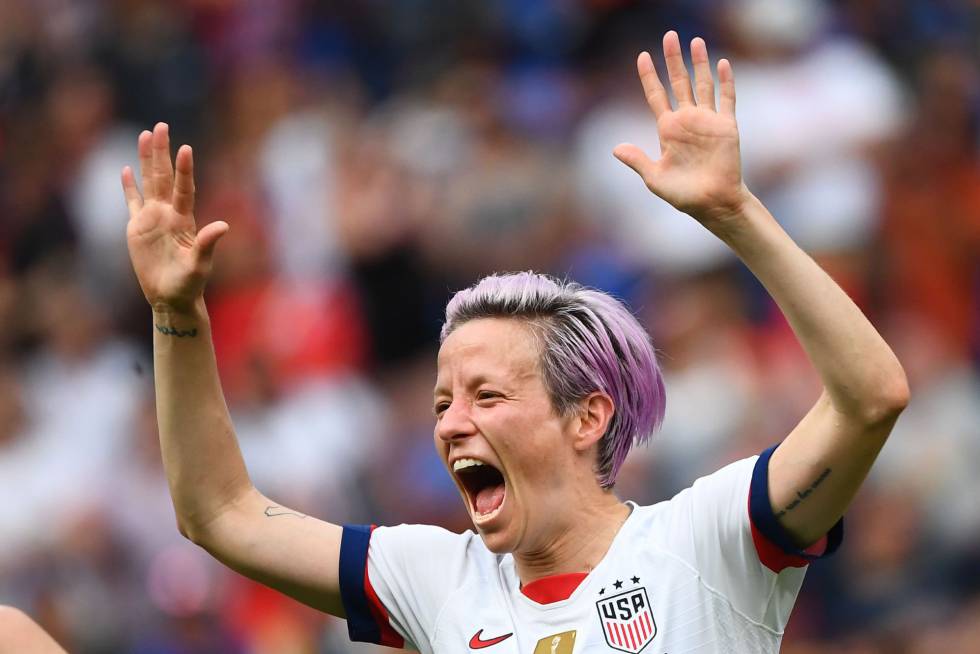 La capitana norteamericana anti Trump va por la paritaria igualitaria