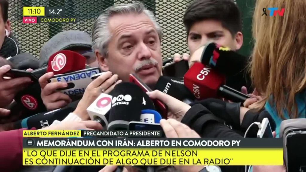 Alberto tuvo cruces fuertes con la prensa al estilo Néstor