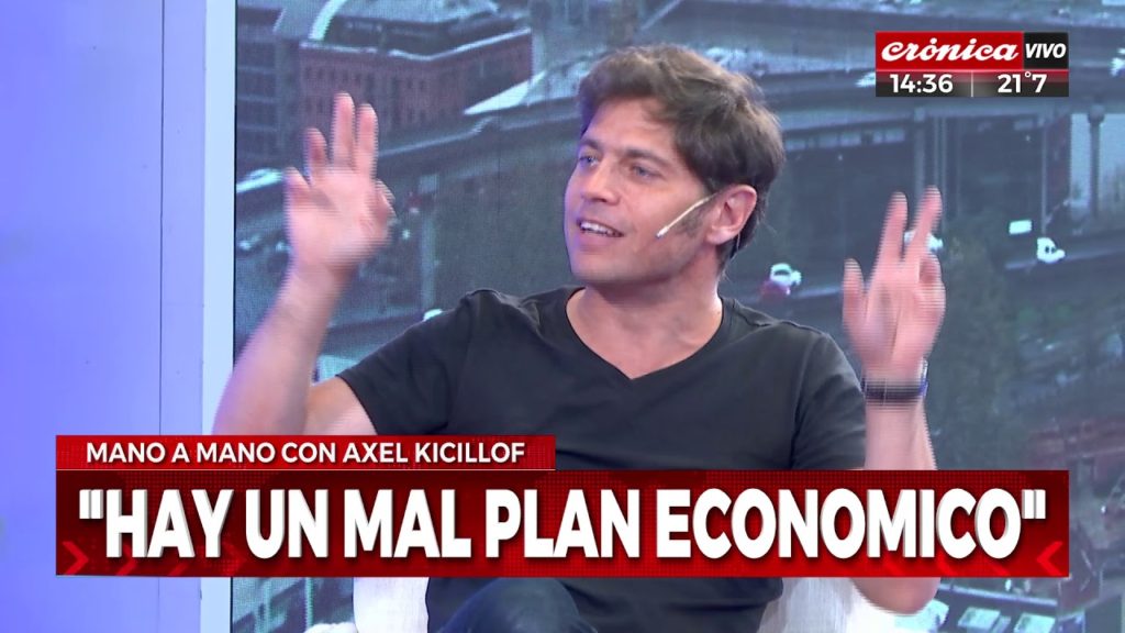 Kicillof acusó a Vidal de tener blindaje mediático