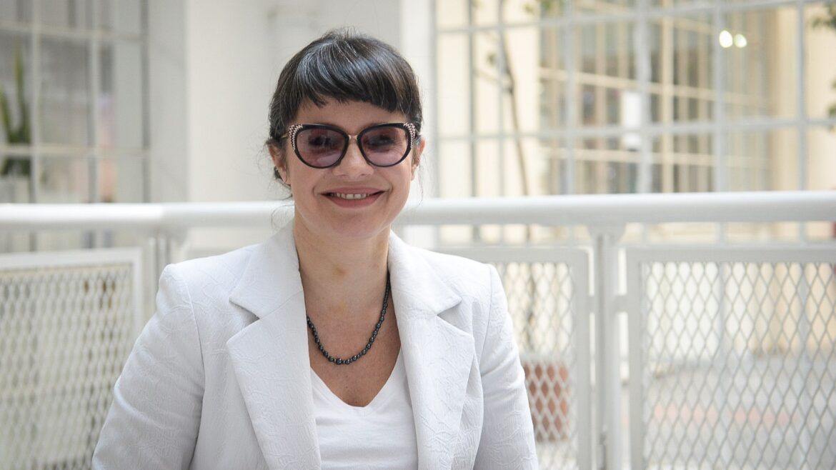 Marziotta llevó su tribuna para asumir como diputada