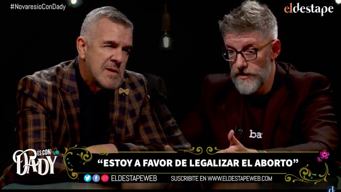 Dady Brieva cada vez más ultra K: "Si tenés los votos, sos el dueño"