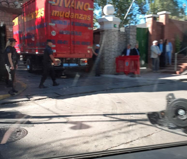 Pusieron en marcha la mudanza en Olivos