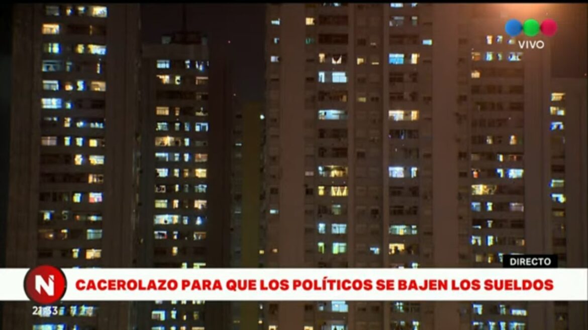 De balcón a balcón estalló la Grieta
