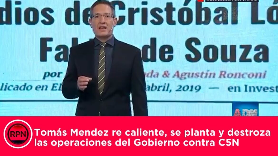 Verbitsky mandó a cruzar a un conductor de C5N que lo había cuestionado por la vacuna