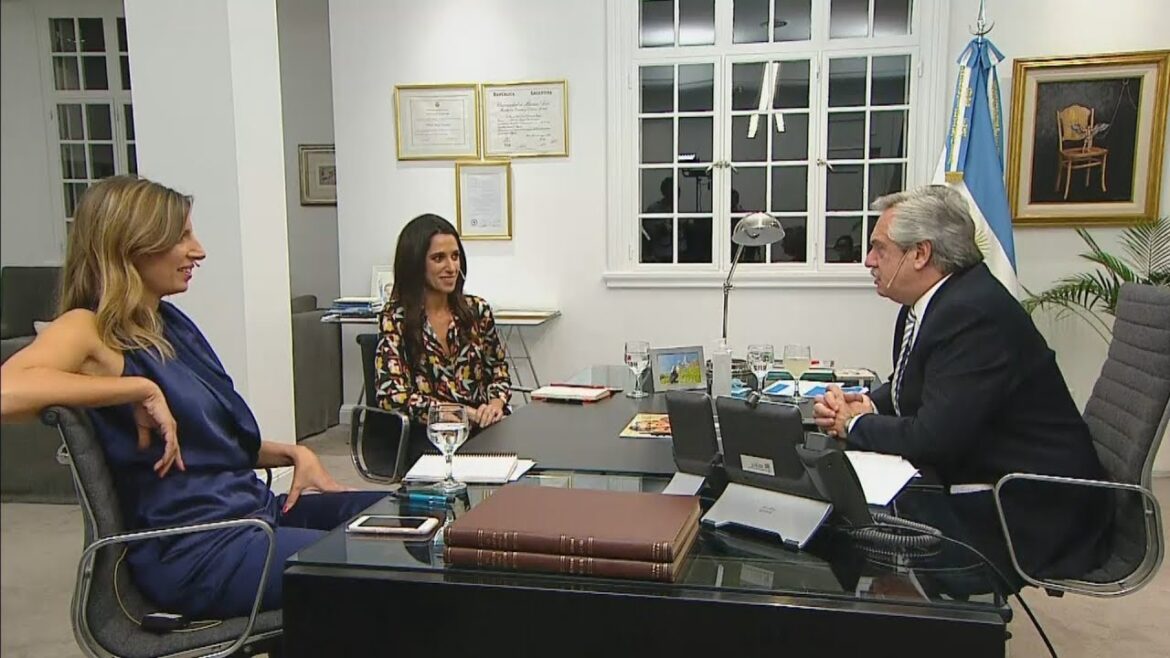 Verdad Consecuencia: momentos de tensión de Alberto con dos periodistas de TN