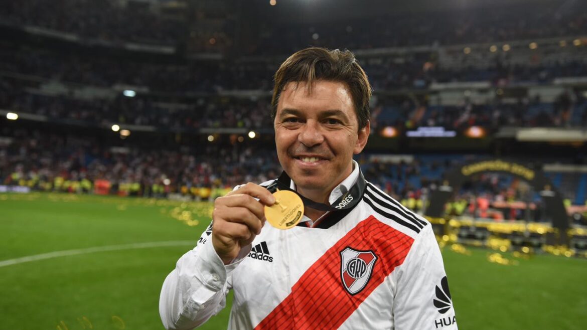 Gallardo, protagonista en el cumpleaños de River