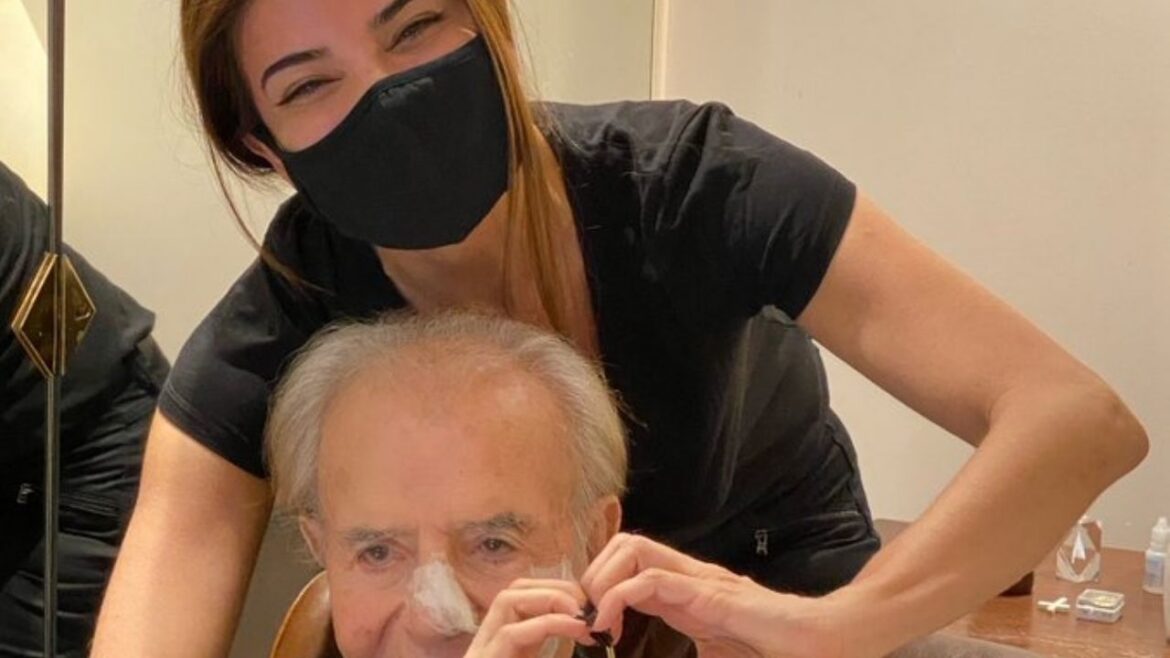 Menem regresó a su casa