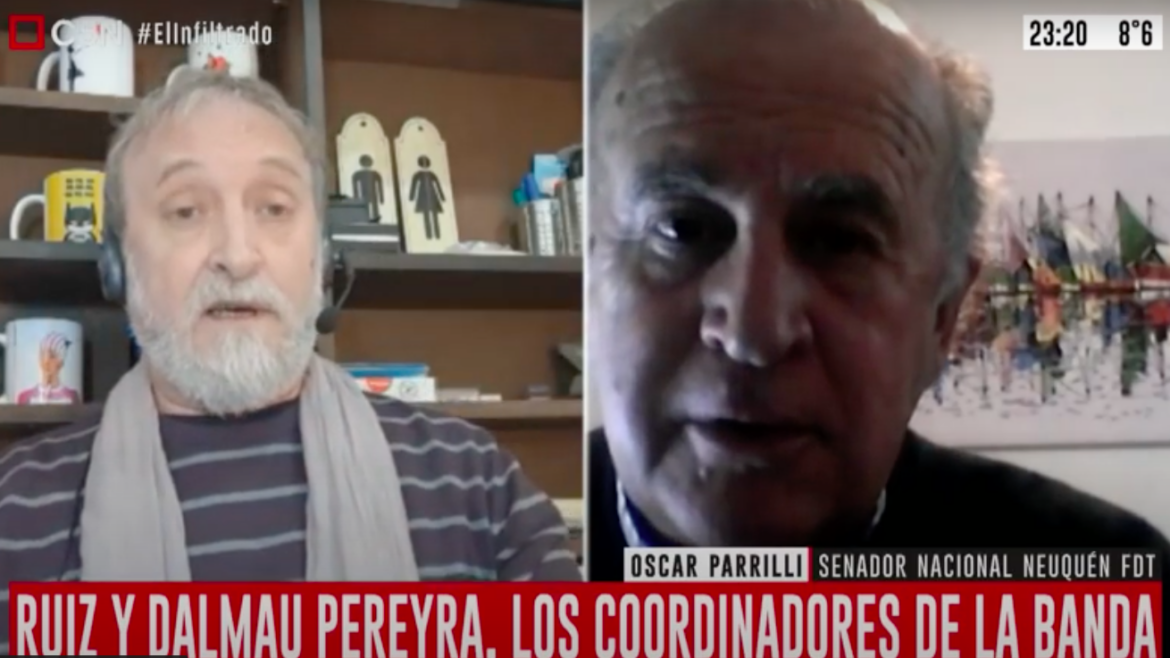 Tenso cruce y pase de facturas entre Edi Zunino y Oscar Parrilli por el espionaje