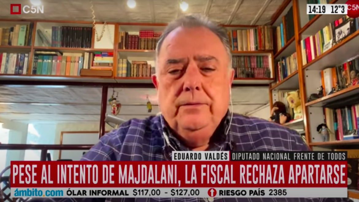Eduardo Valdés: "A Canicoba Corral no le creo nada, hay que celebrar su renuncia"