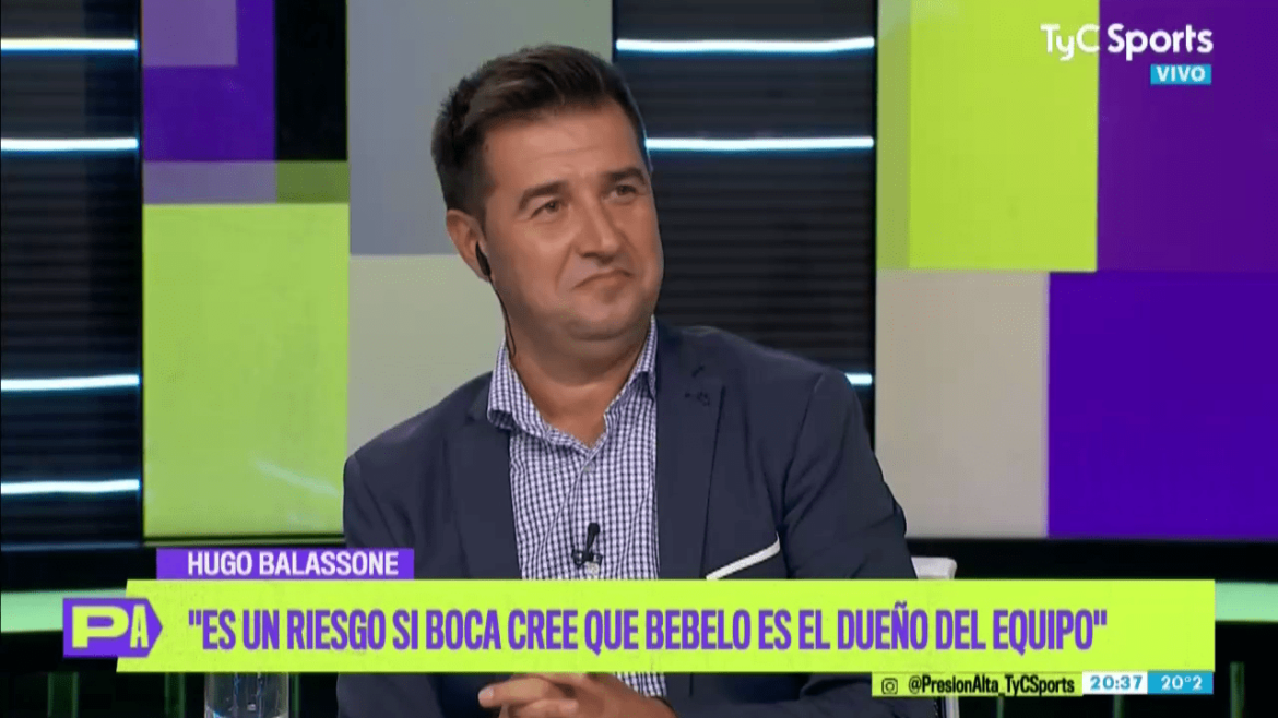 Balassone: "Después del retuit a Expediente, Riquelme pidió calma"