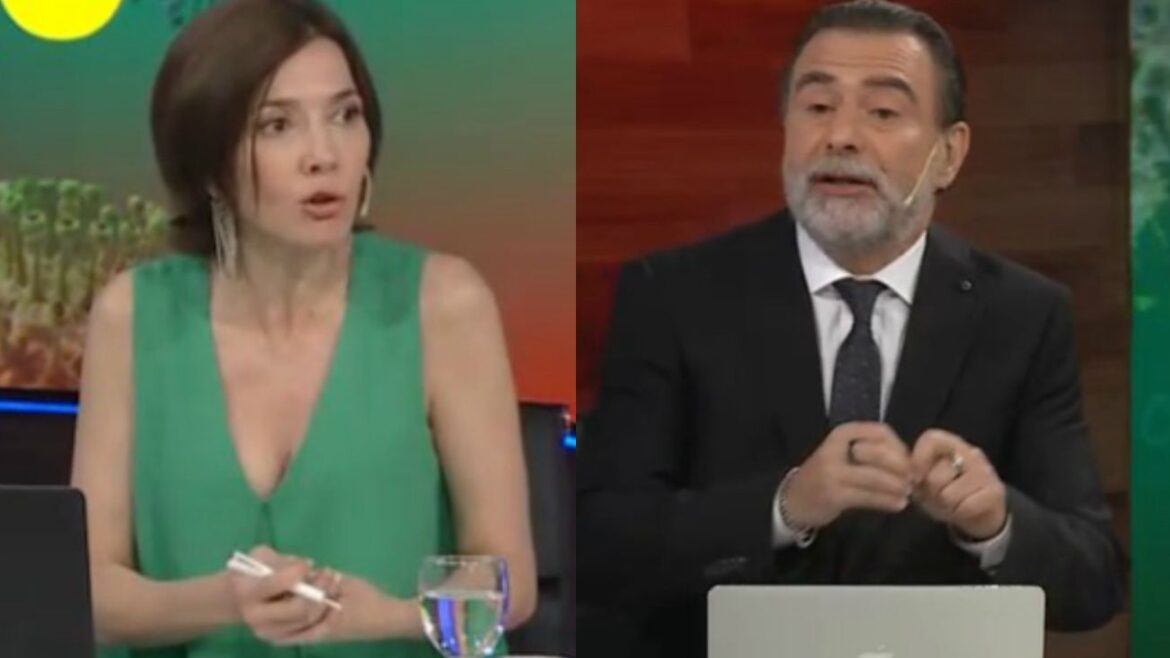 Sietecase otra vez se cruzó con Cristina Pérez