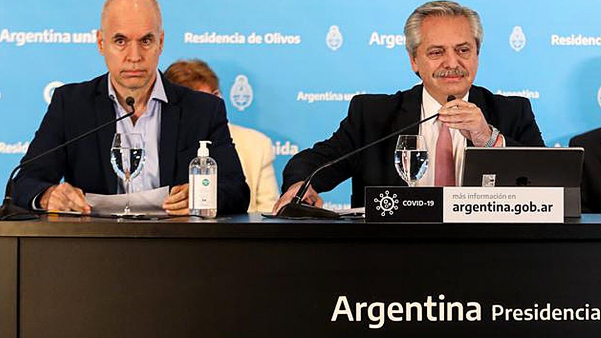 Alberto y Larreta y la quemazón de la cuarentena dura