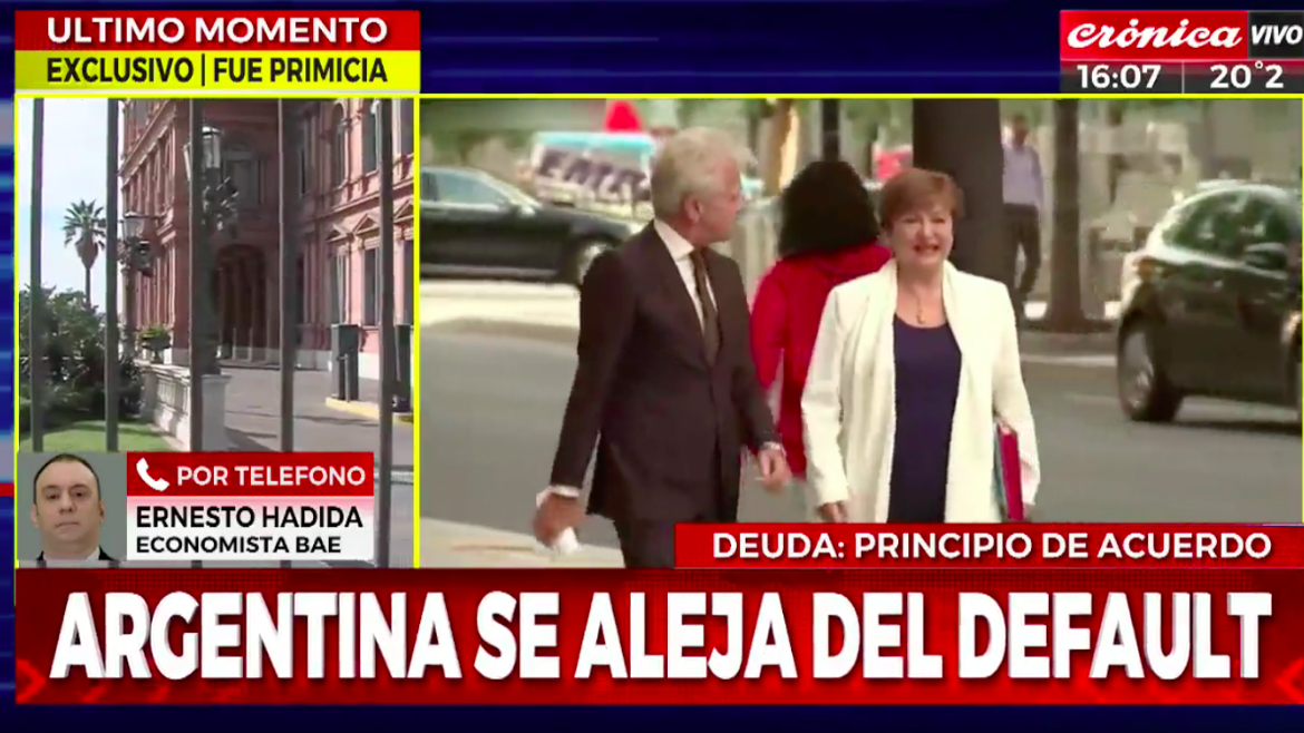 Crónica se puso exitista con el supuesto acuerdo por la deuda externa
