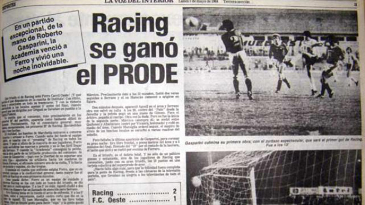 PRODE: un documental sobre el día que el plantel de Racing de Córdoba pudo ser millonario