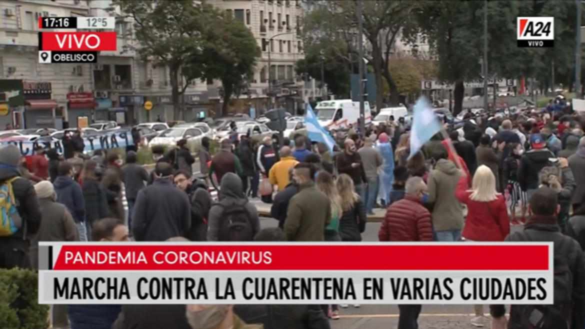 Un periodista promete escrachar a los colegas que convoquen al #17A