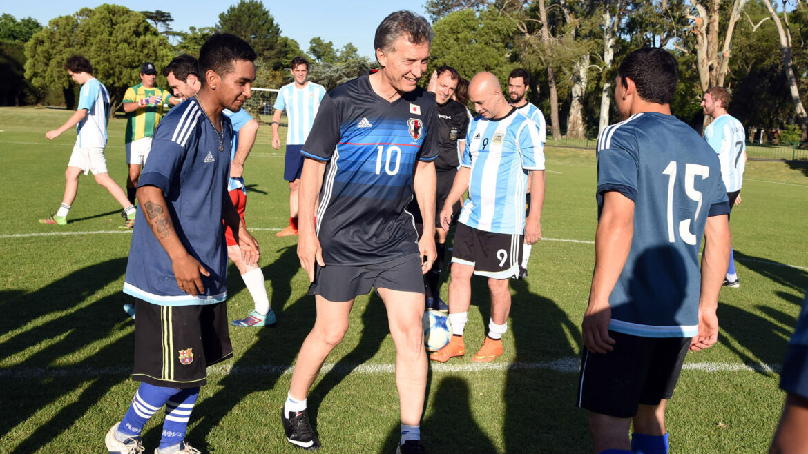 Infaltable: el picadito de Macri en la FIFA