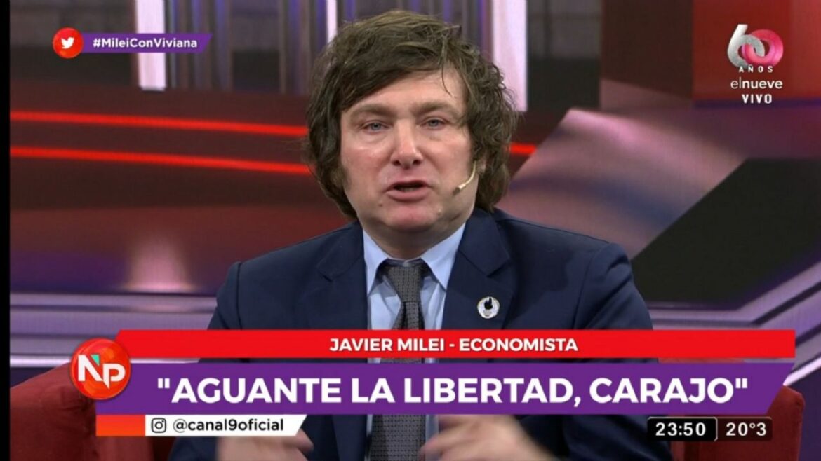 Milei le dio una clase de sexo tántrico a Canosa y defendió la anti cuarentena