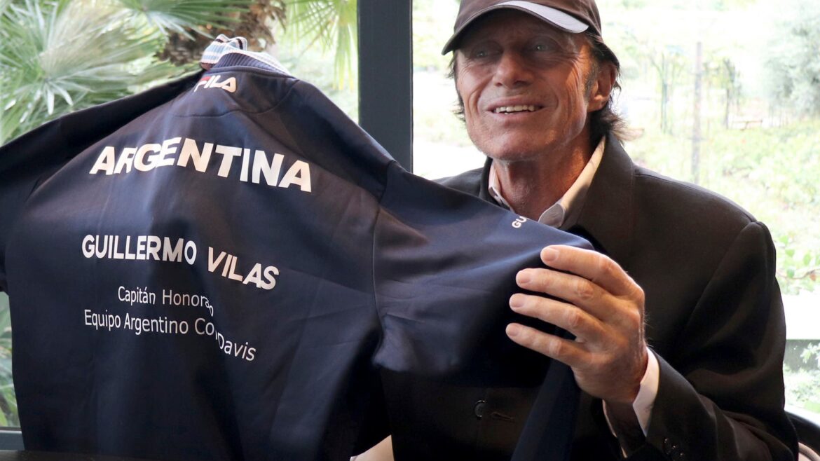 Vilas y su apoyo para los profesores de tenis