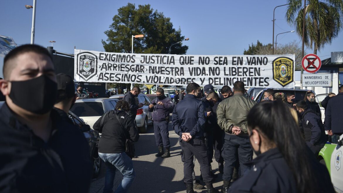 Recuerdos de otras protestas policiales
