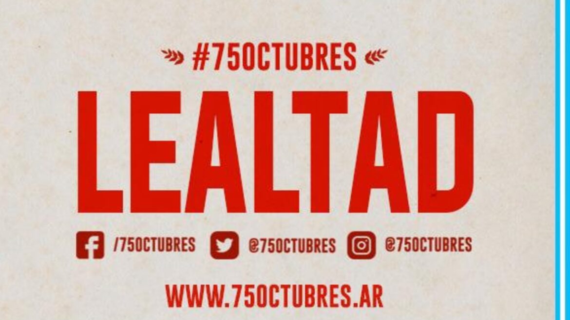 El inédito 17 de Octubre ya tiene plataforma virtual