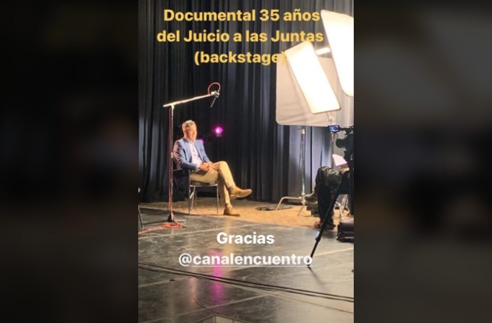 En medio de los tironeos, Rafecas participó de un documental oficial sobre el Juicio a las Juntas